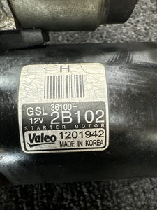36100-2B102 2012 Kia Rio 1.6 Engine Starter Motor OEM 36100-2B102