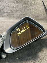 1110777-99-H 2017-2020 Tesla Model 3 Front Left Driver Side Side Mirror Gray OEM 1110777-99-H