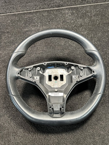 100527900D 2013 Tesla Model S Steering Driver Wheel Assembly OEM 100527900D Black