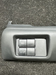 20 Toyota Highlander Trunk High Beam Control Switches W/ Trim OEM Black Leather