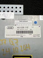 4L0035110 2007 Audi Q7 6 Disc CD Changer Unit OEM 4L0035110