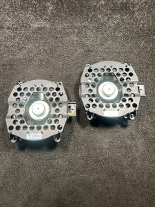 9218695 2013 BMW X5 Floor Subwoofer Speaker Set Front LH & RH Side OEM