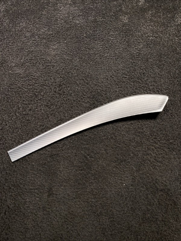 4S1857212A 2017 Audi R8 4S Matte Carbon Fiber Trim Panel OEM 4S1857212A