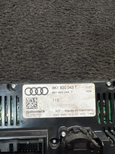 8K1820043T 2014 Audi A4 AC Heater Climate Control Panel OEM 8K1820043T