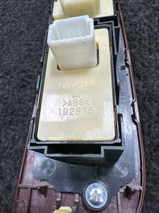 2010 Lexus LS460 Right Passenger Side Window Switch W/ Wood Trim Bezel OEM