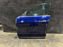 2017 Maserati Levante Front Left Driver Door Assembly Blue Emozione