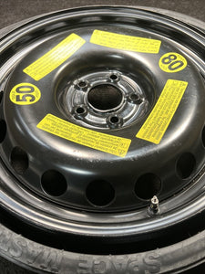 2014 Audi Q5 Emergency Spare Tire Wheel OEM 195/75-18