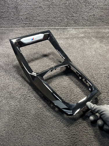 2022 BMW X3 M40i Front Center Console Black Surround Trim Panel OEM