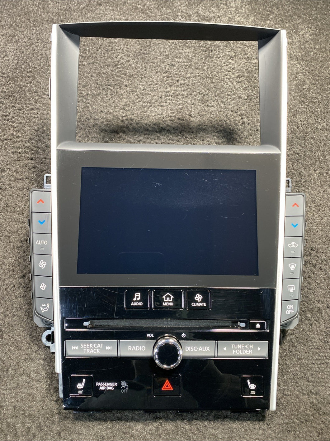 253914HB3B 17 Infiniti Q50 Red Sport A/C Heater Climate Control Touch Screen OEM 253914HB3B