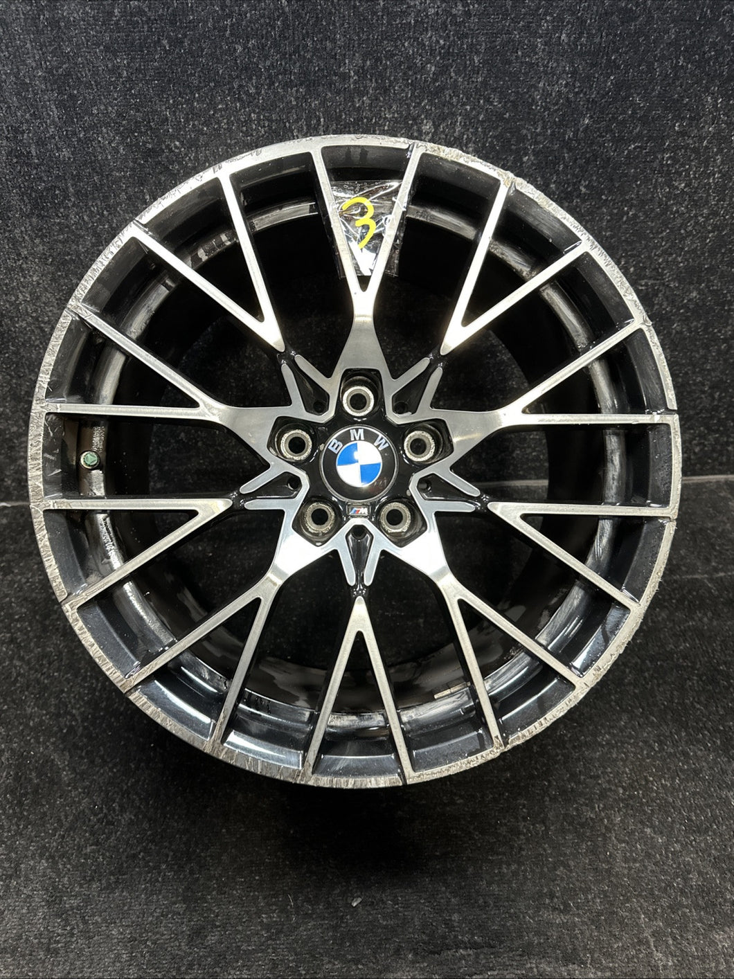 8093988BLA 2018-2019 BMW M2  19” Factory Alloy Rim REAR 19x10 OEM 8093988BLA