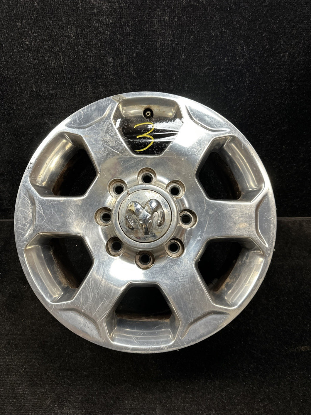 5XV56TRMAA 2016-2018 18” Dodge RAM 2500 Factory Rim 18x8 SILVER OEM 5XV56TRMAA