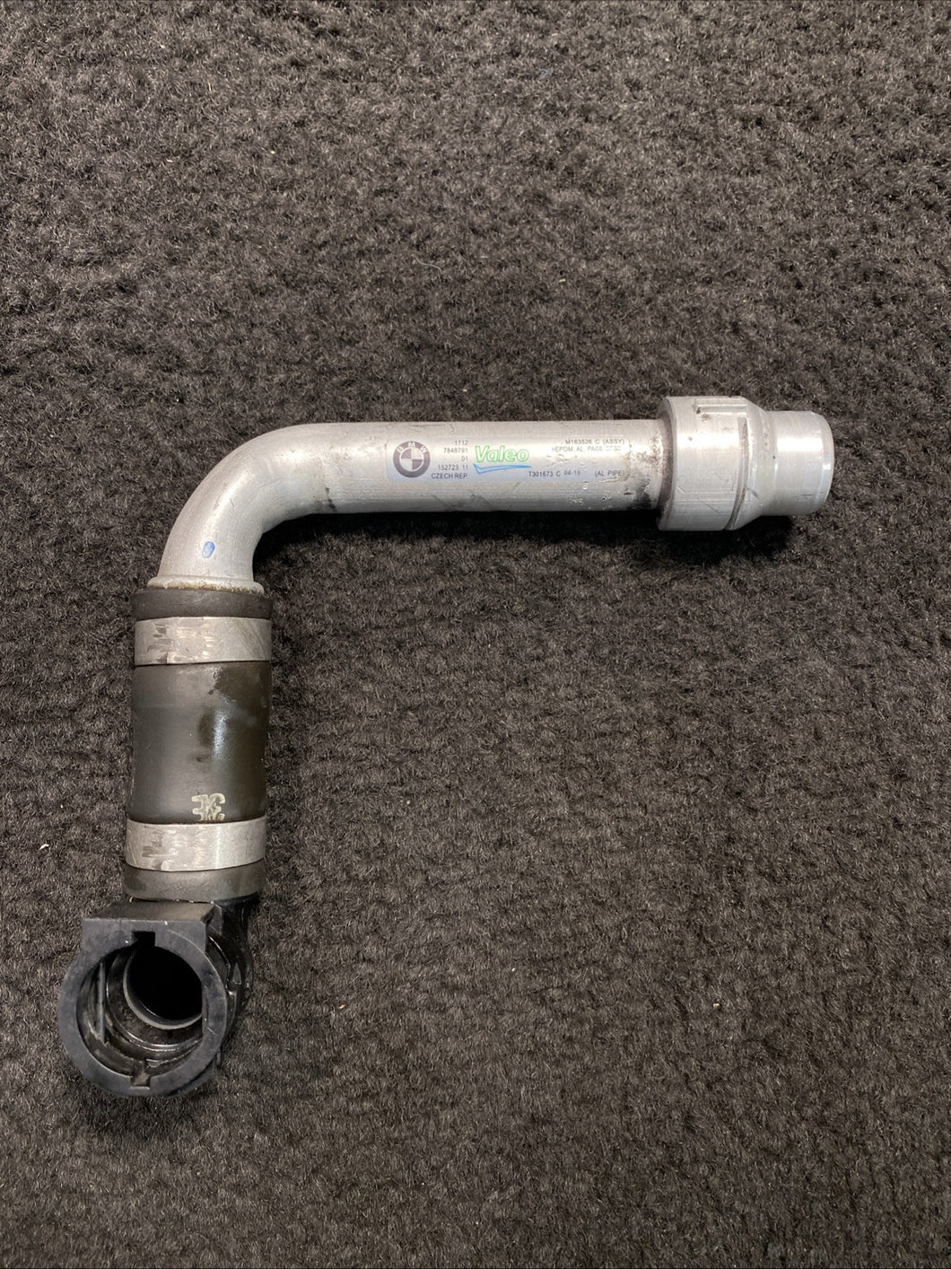 7848791 2020 BMW M2 Competition Radiator Coolant Pipe Line OEM 7848791