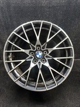 8093988BLA 2018-2019 BMW M2  19” Factory Alloy Rim REAR 19x10 OEM 8093988BLA