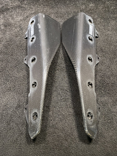 51772361675, 51772361674 2020 BMW M2 Competition M Performance Carbon Fiber Side Skirt Trim Accents OEM