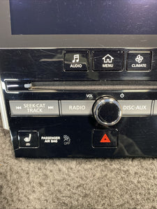 253914HB3B 17 Infiniti Q50 Red Sport A/C Heater Climate Control Touch Screen OEM 253914HB3B