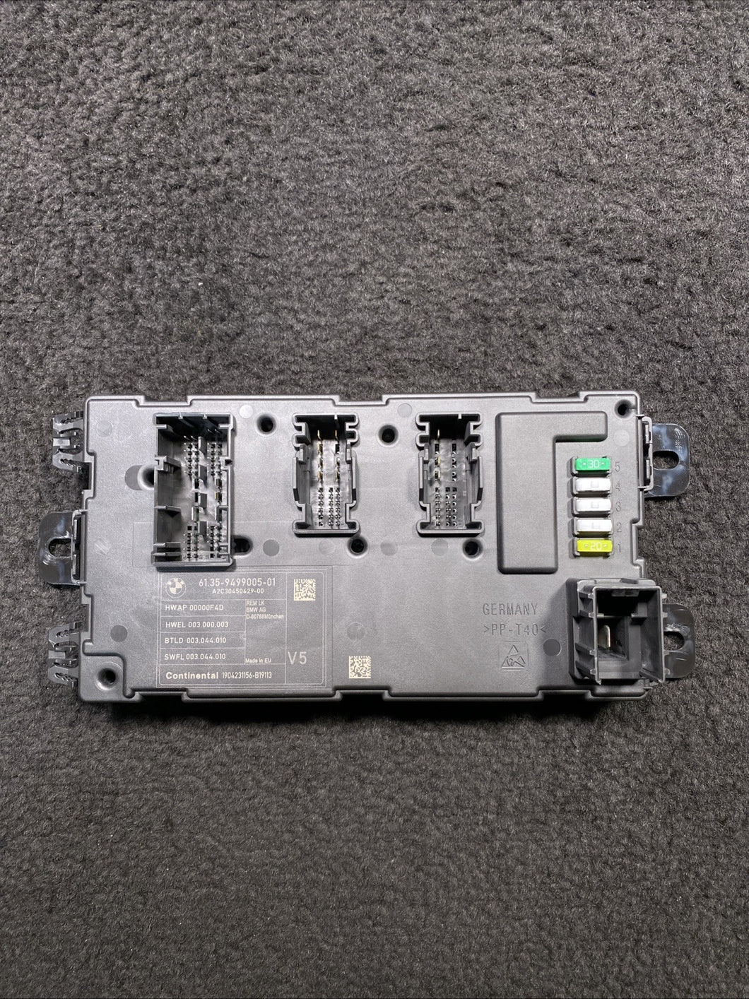 9499005 2020 BMW M2 Competition Body Control Module OEM 9499005