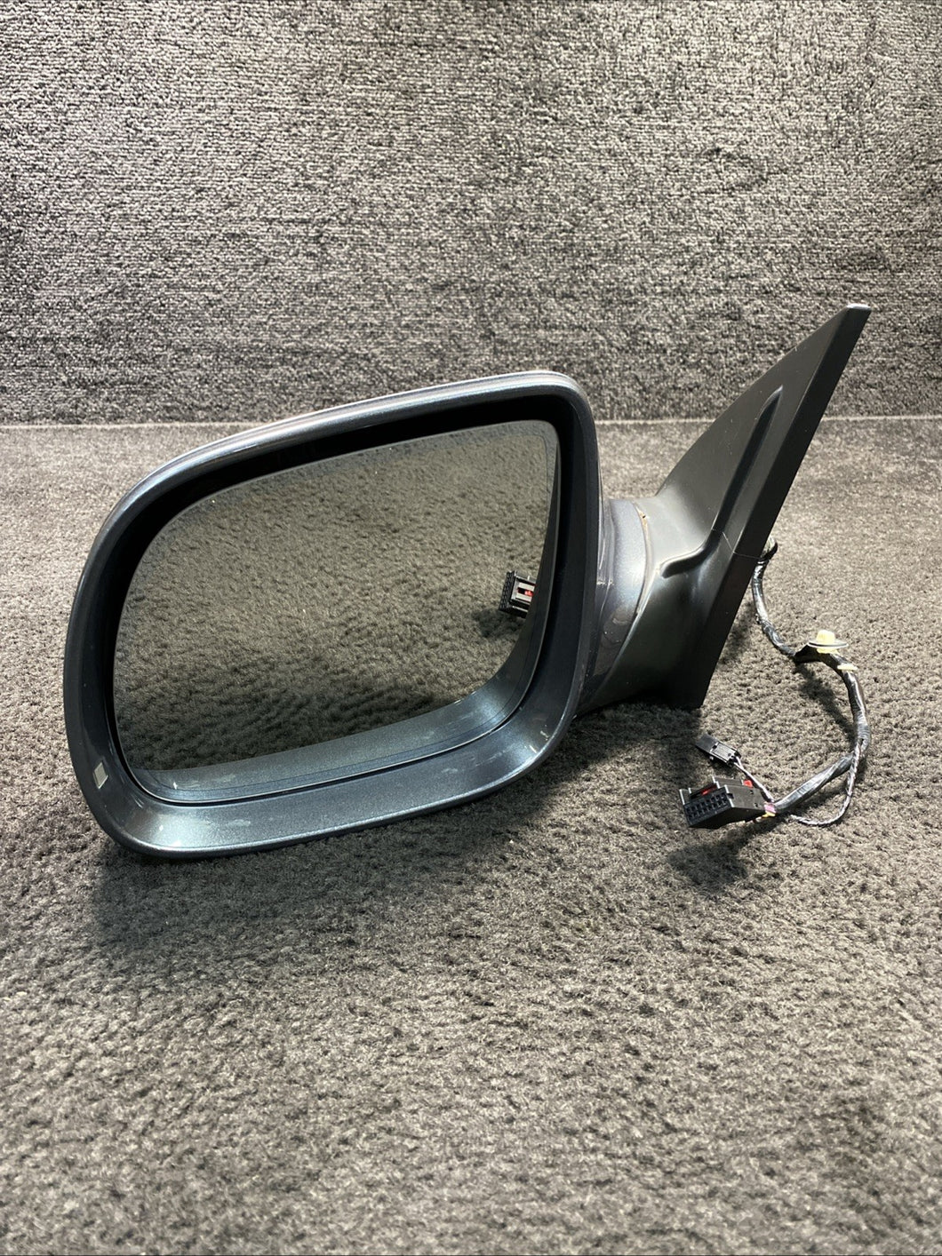 2014 Audi Q7 Left Side Power Door Mirror Heated W/ BSM OEM