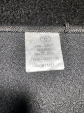 2023 Toyota GR86 Complete Carpet Floor Mat Set OEM Black