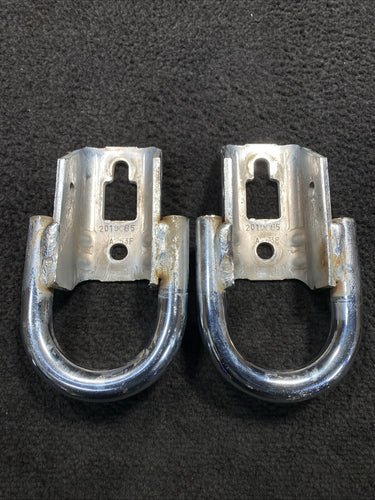 2019 Ford F150 Front Bumper Chrome Tow Hooks OEM