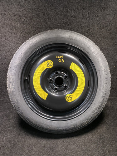 2015 Audi Q3 Emergency Spare Tire Wheel OEM T145/80R18