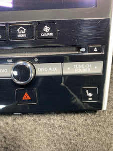 253914HB3B 17 Infiniti Q50 Red Sport A/C Heater Climate Control Touch Screen OEM 253914HB3B