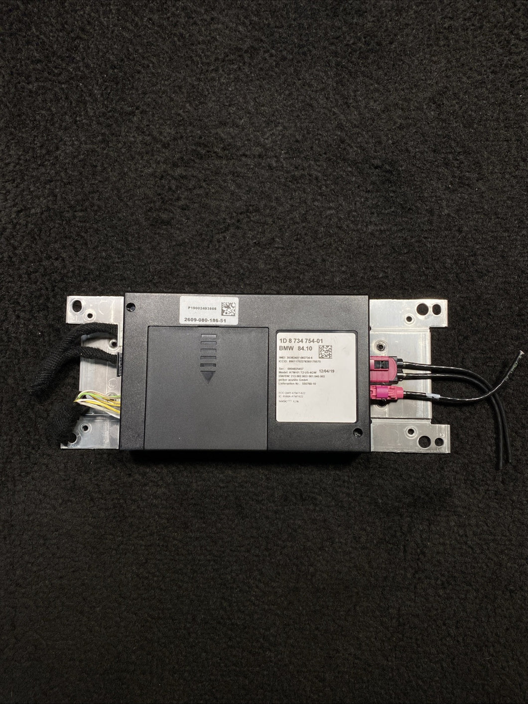 8734754 2020 BMW M2 Competition Telematics Control Unit Module OEM 8734754