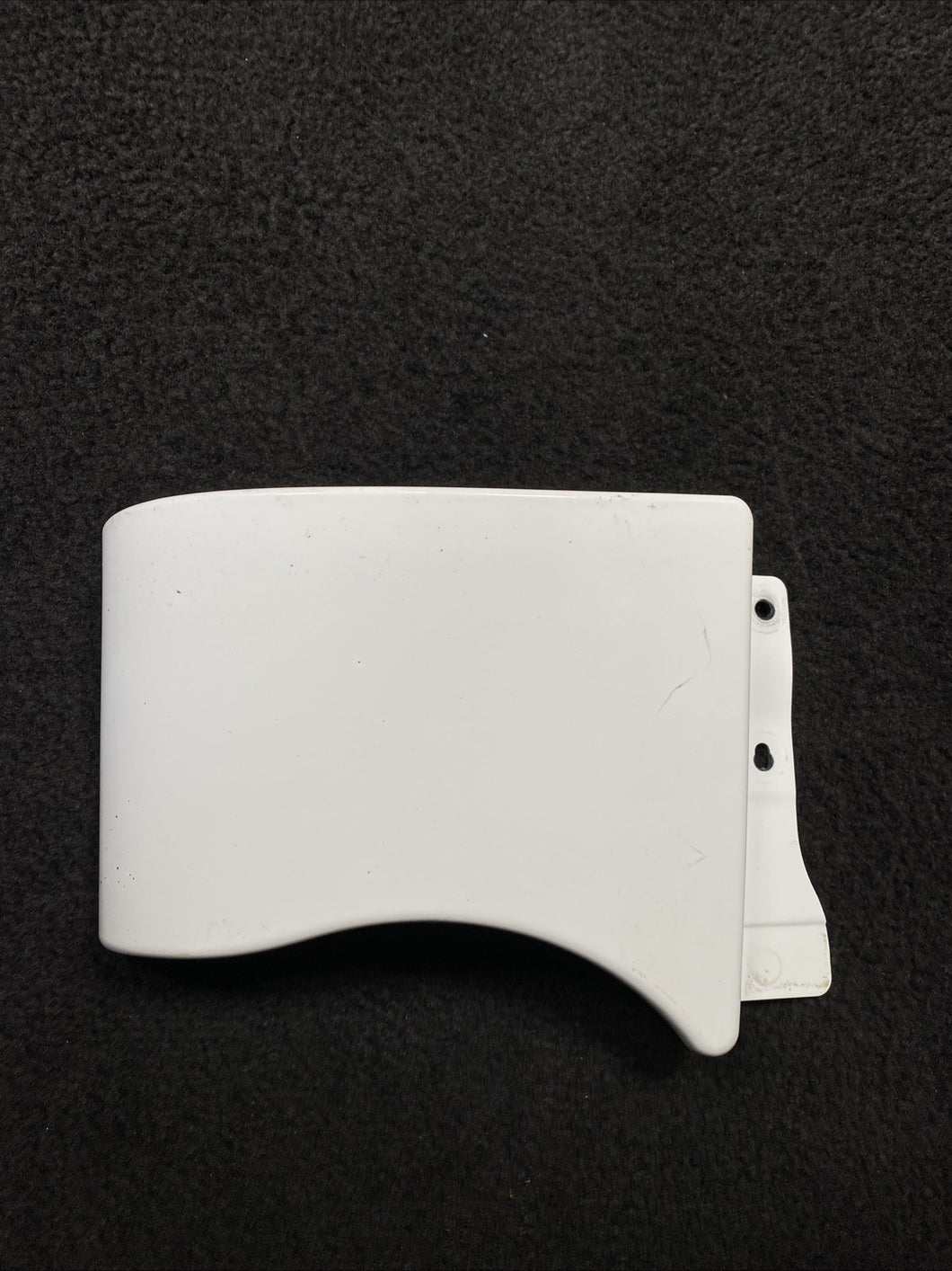 R22-1404R 2019 T880 Kenworth Day Cab Right Exterior B Pillar Cover White OEM R22-1404R