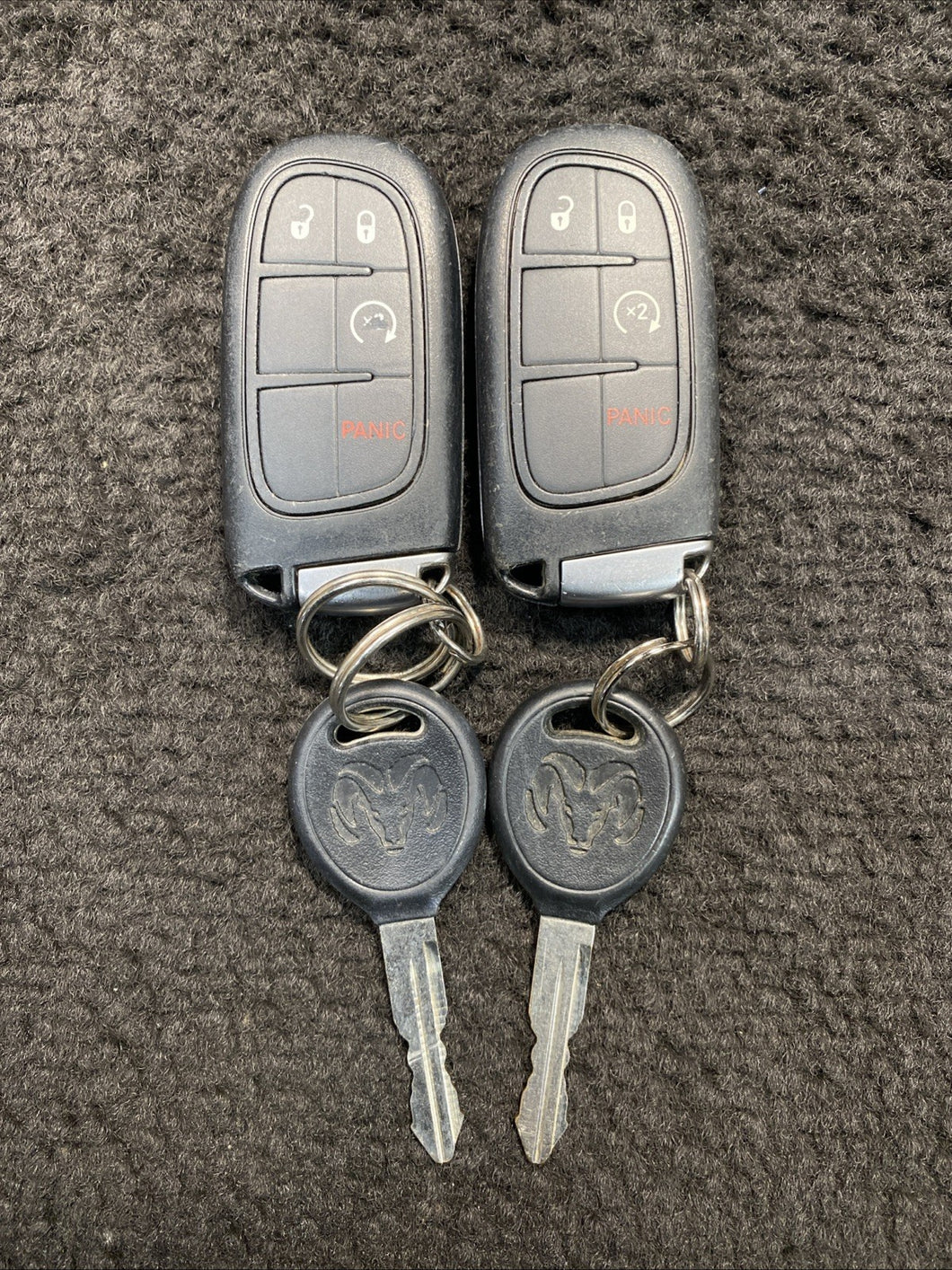 2013 Dodge Ram 1500 Remote Control Key Fob Set Of 2 OEM