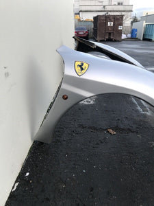 Used Ferrari 360 Front Nose, pair of fenders in silver